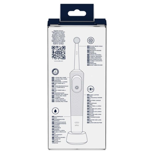 [Para] Oral-B Vitality Pro Brosse À Dents Électrique Violette
