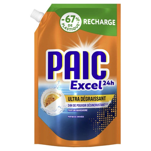 Paic Défi 24H Liquide vaisselle Doypack 900ml