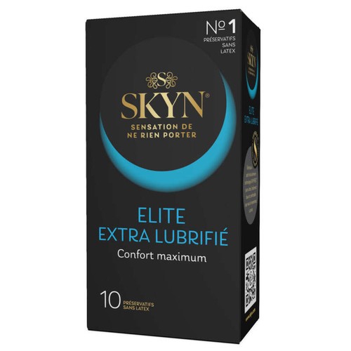Manix Skyn Préservatifs Sans Latex Elite Extra Lubrifié x10