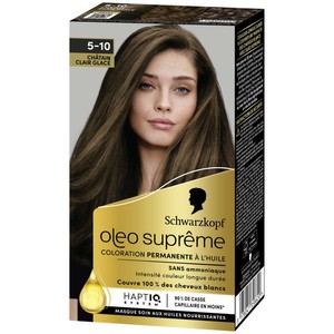 Schwarzkopf Oleo Suprême châtain clair glace 5-10