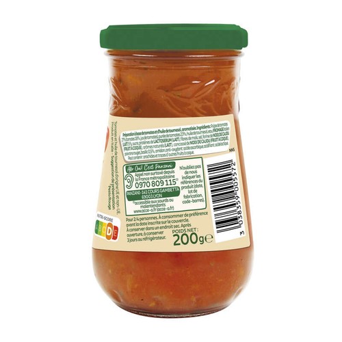 Panzani Sauce Pesto Tomate& Basilic Ciselé 200g