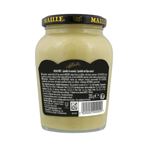 Maille Spécialité Moutarde Fine Mi-Forte Bocal 355g