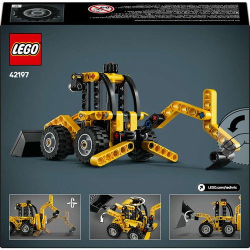 LEGO Technic Le tractopelle 7+