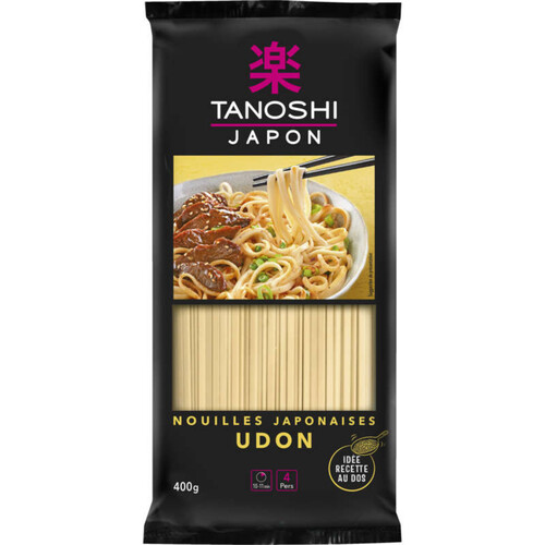 Tanoshi Japon Nouilles Japonaises Udon 400g