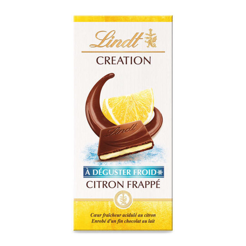 Lindt Creation Tablette Chocolat Citron Frappé 150G