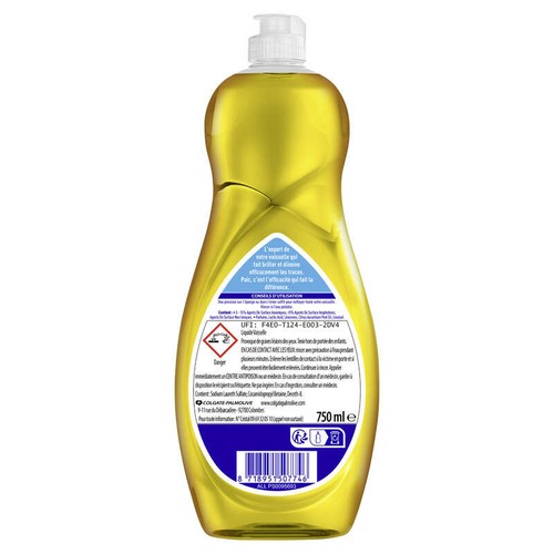 Paic Liquide Vaisselle Multi-Action Fraicheur Agrumes 750ml