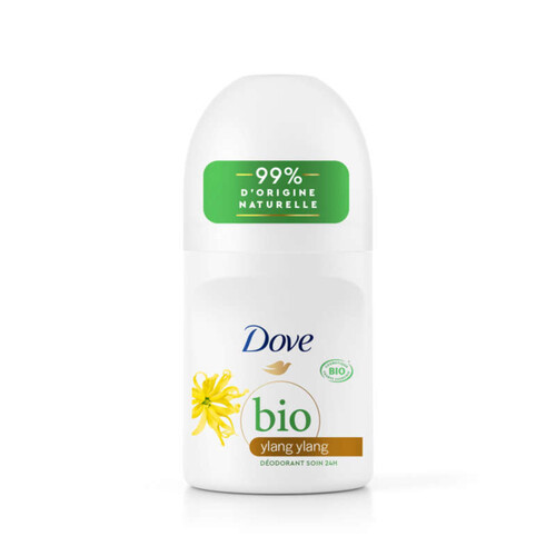 Dove Déodorant Soin Femme Bille Ylang-Ylang Certifié Bio 50Ml