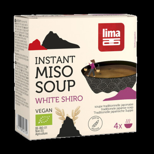 [Par Naturalia] Lima Instant Soup Miso White 4X16 5 Bio