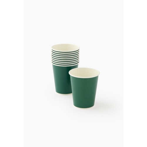 Monoprix Gobelets Vert 25cl x10
