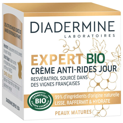 Diadermine Expert Crème De Jour Bio 50Ml