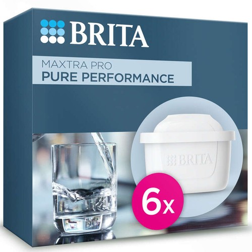 Brita pack 6 filtres à eau maxtra pro tout en 1