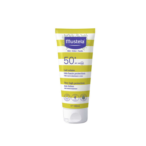 [Para] Mustela Lait Solaire Très Haute Protection SPF50+ 100ml