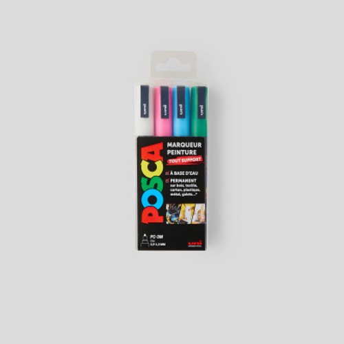 Posca Marqueurs Peinture Pointe Fine x4