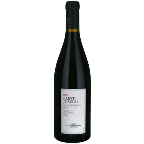 Grandes Reserves Saint Joseph - Vallée du Rhône - M. Chapoutier - Vin rouge - Par Club des Sommeliers - 75cl