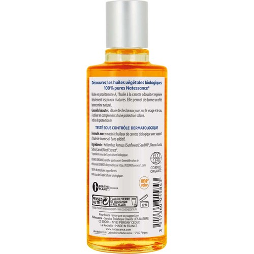 [Para] Natessance Huile de Carotte 100ml