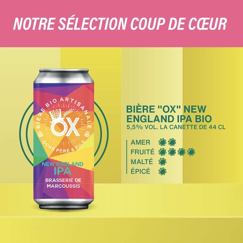 Ox Bière New England Bio  44cl
