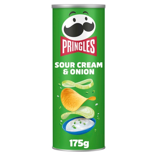 Pringles Chips Tuiles Crème et Oignon 175g