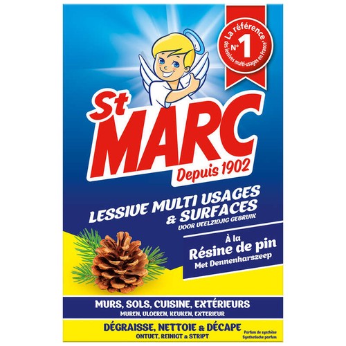 St Marc Lessive Multi-Usages à la Résine de Pin 1,4kg