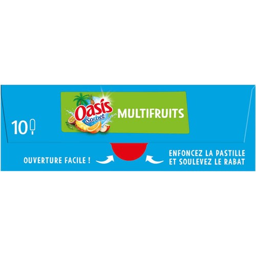 Oasis Sorbet Multifruits 400g