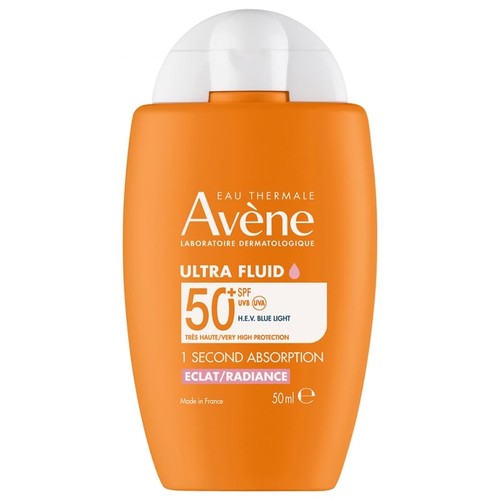Avène Eau Thermale Solaire Ultra Fluid Éclat SPF50+ 50ml