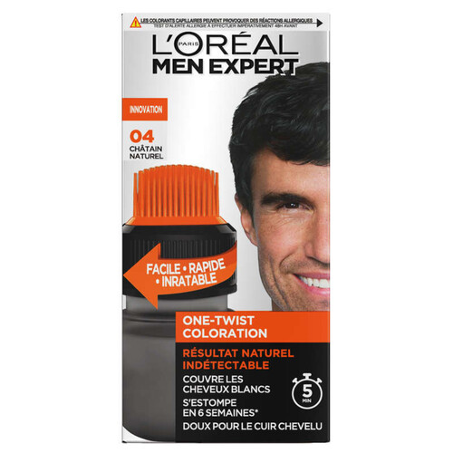 L'Oréal Paris Men Expert Coloration One Twist Homme Châtain Naturel