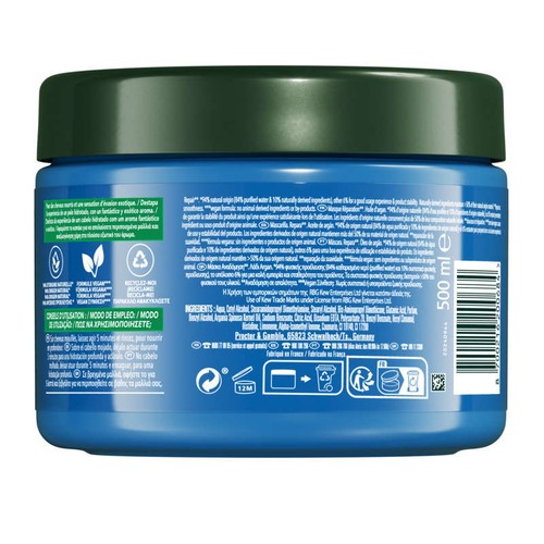 Herbal Essences Réparation Masque Huile d'Argan 500ml