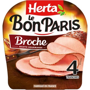 Herta Le Bon Paris jambon à la broche 140g