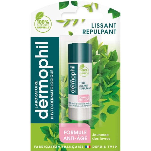 Dermophil (Gms) Stick À Lèvres Lissant Repulpant Formule 4G