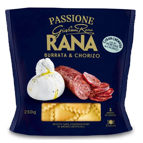 Rana Ravioli Burrata chorizo 250g