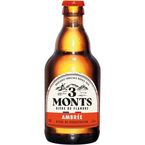 Trois Monts Bière Ambrée 33cl