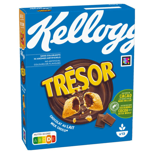 Kellogg's Céréales Trésor Chocolat au lait 410g