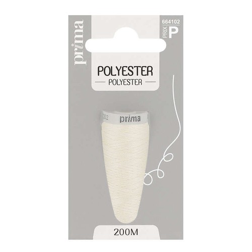 Prima Fil Polyester Creme 200m