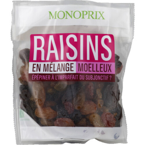 Monoprix Mélange De Raisins Secs 250g