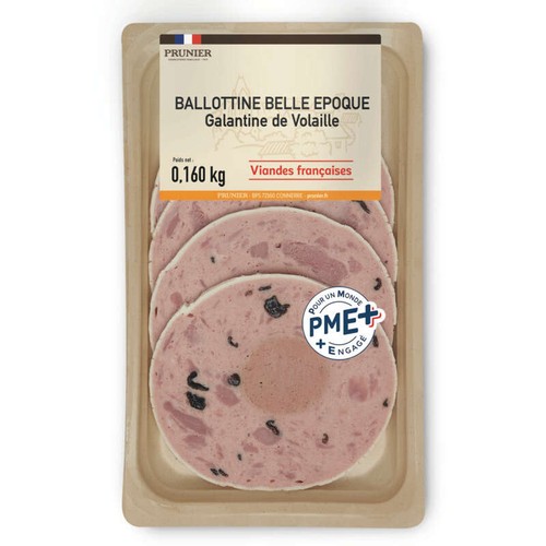 Prunier Ballottine Belle Epoque Galantine de volaille 160g