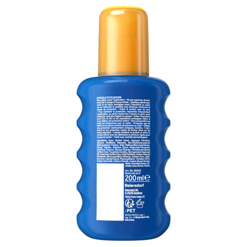 Nivea Spray Protecteur Protect & Hydrate Spf 30 200Ml