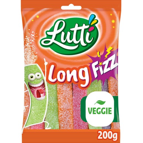 Lutti Bonbons LongFizz 200g