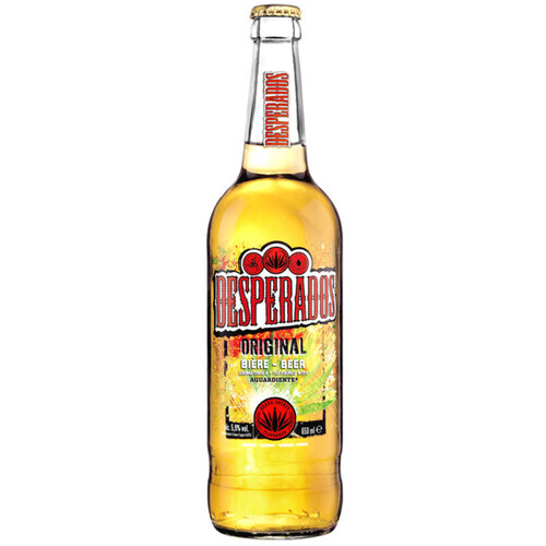 Desperados Original Bière aromatisée à un spiritueux à base d'agave 650ml