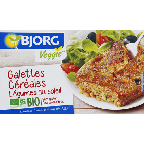 Bjorg Galettes Aux Céréales Et Légumes Du Soleil, Bio 200G