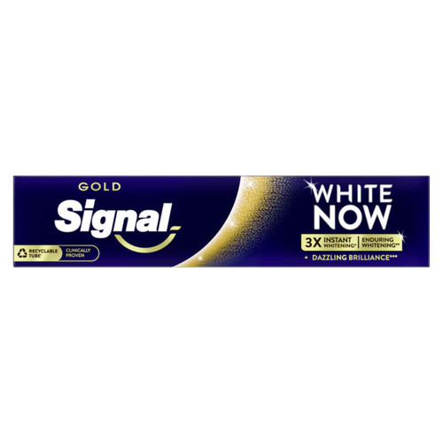 Signal White Now Dentifrice Gold 75ml