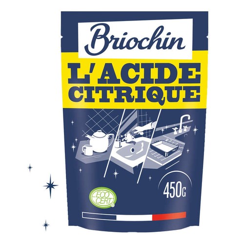 Briochin L’Acide citrique Ecocert 450g