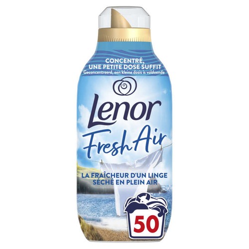 Lenor Fresh Air Adoucissant Balade en bord de mer 50 lavages
