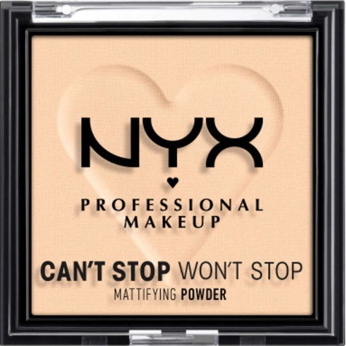 NYX Can't Stop Won't Stop Poudre Matifiante Light