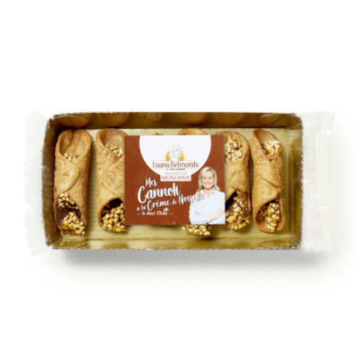 Luana Belmondo x Monoprix Cannoli Noisette 150g