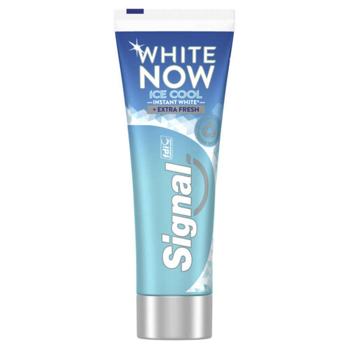 Signal White Now Dentifrice Blancheur Instantanée ICE COOL 75ml.