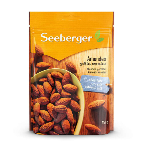 Seeberger Amandes grillées, non salées 150g