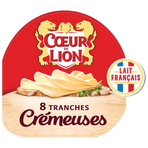 Cœur de Lion Tranches crémeuses x8 150g
