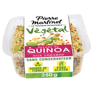 Pierre Martinet Végétal Salade de Quinoa aux Légumes 250g