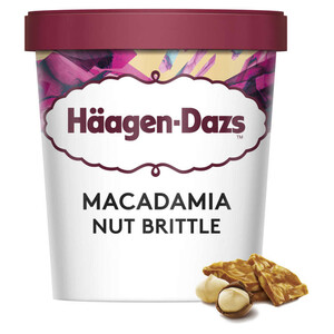 Haagen Dazs Pot Macadamia nut brittle Prem 400g