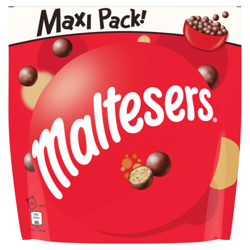 Maltesers Bille Croquante Enrobée de Chocolat au Lait pochon 400g