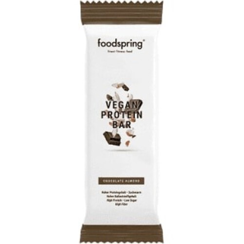 Foodspring Barre De Protéine Vegan Chocolat Amande 60G